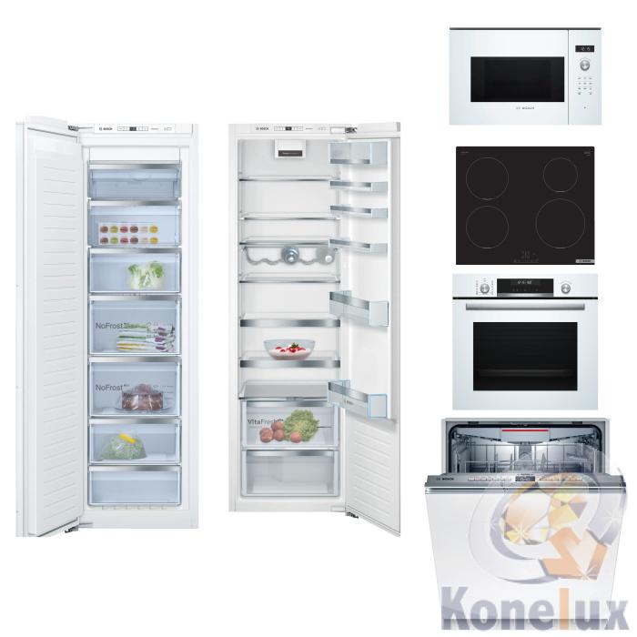 Bosch Integroitava BFL524MW0 HBA578BW0S SMV4HVX31E PUE611BB5E KIR81ADE0 GIN81ACF0 - Konelux