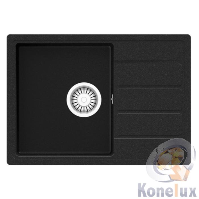 Teka Comfort 45STG Metallic Black - Konelux