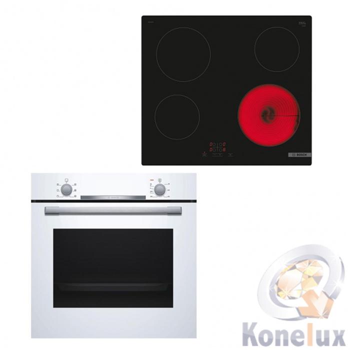Bosch HBA530BW0S + PKE611BA2E - Konelux