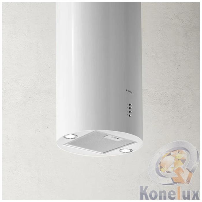 Elica TUBE PRO ISLAND WHMAT/A43  - Konelux