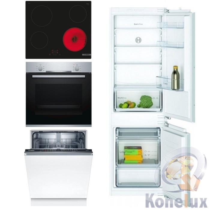 Bosch Integroitava HBA530BS0S PKE611BA2E SMV2ITX16E KIV86NFF0  - Konelux